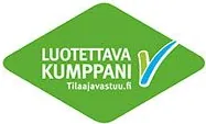 Luotettava kumppani -logo